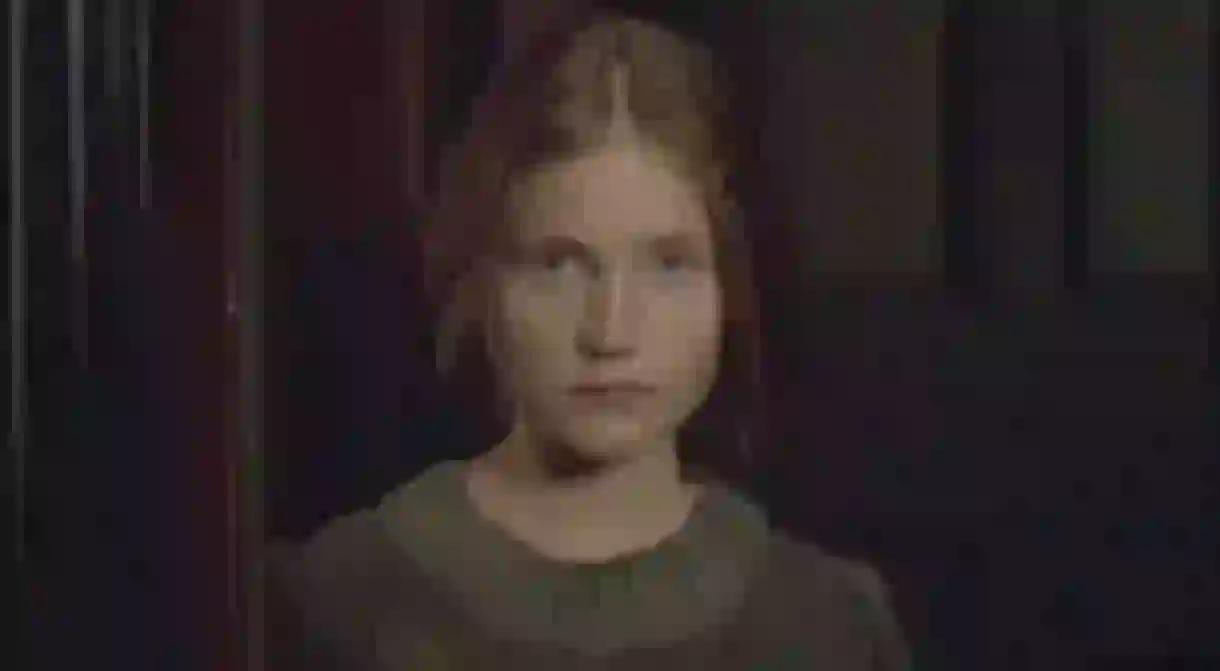 Isabelle Huppert playing Anne Brontë in André Tarchinés Les Soeurs Brontë (1979)