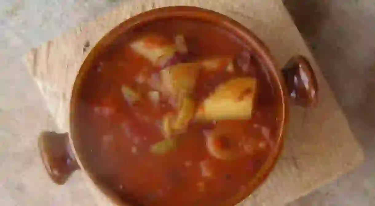 A warming bowl of Goulash