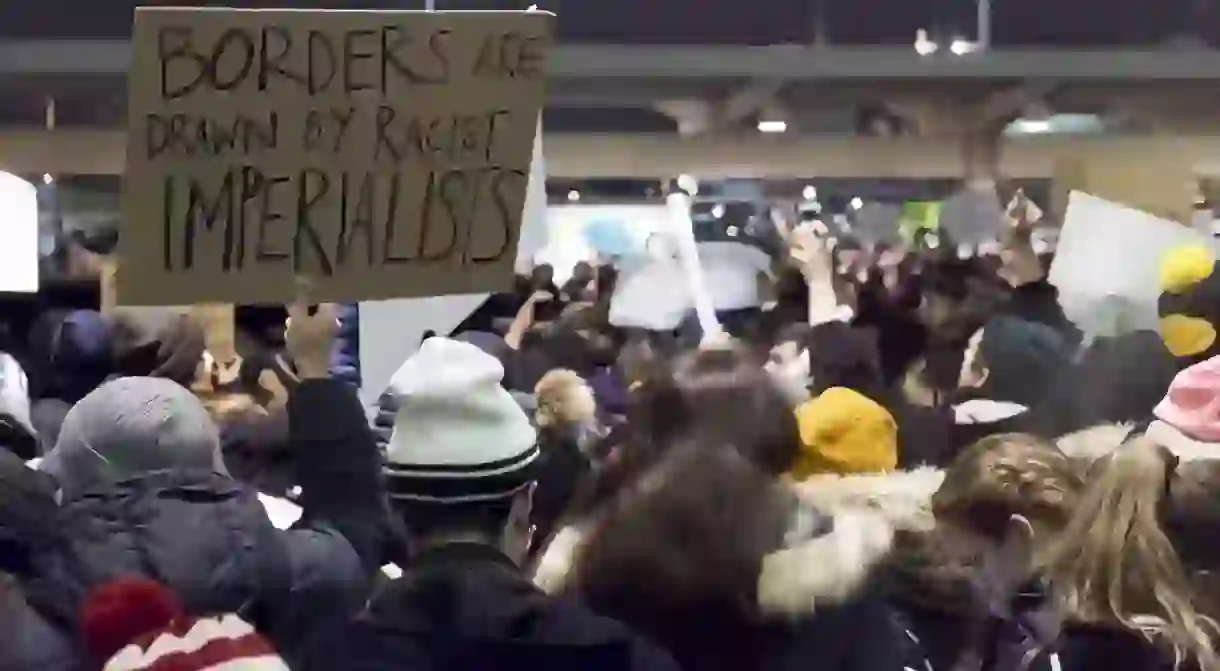 JFK Protestor