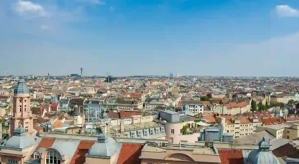 Panoramic view of Vienna