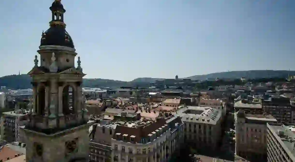 View from top of St Stephen Basillica