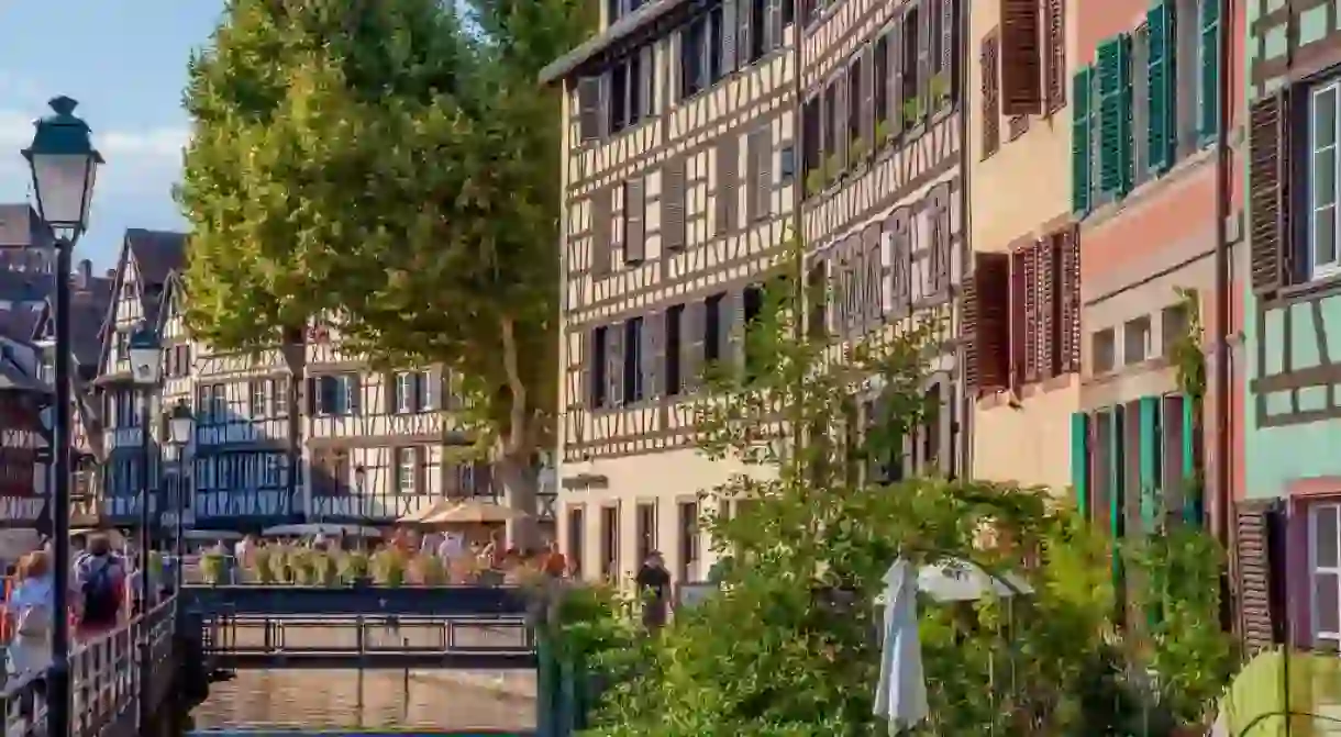 Petite France district in Strasbourg