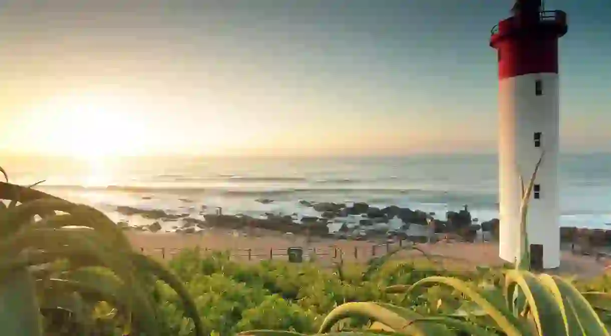 The Beverly Hills Hotel is located along the famous Umhlanga promenade