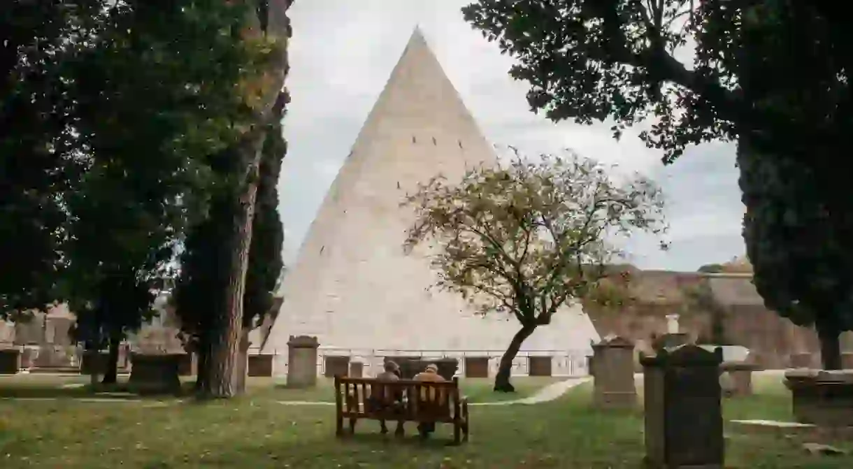 Visit Testaccio’s Piramide di Caio Cestio