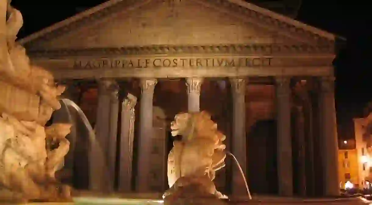 Pantheon by night