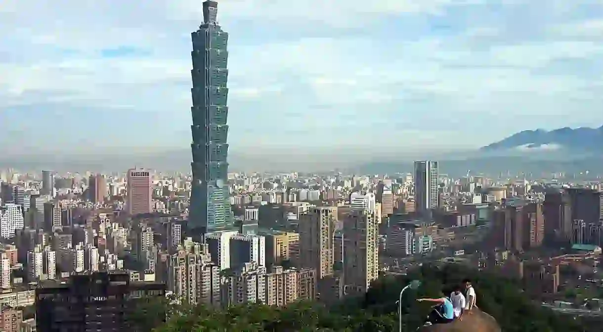 Taipei 101 from afar