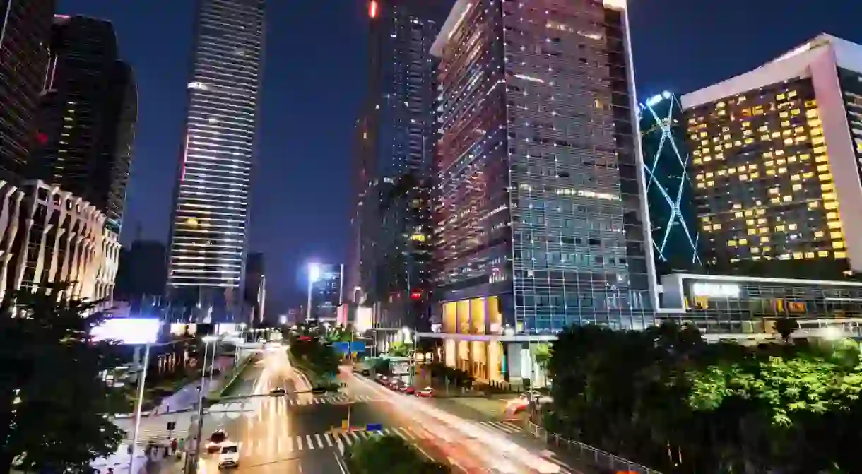 Shenzhen at night