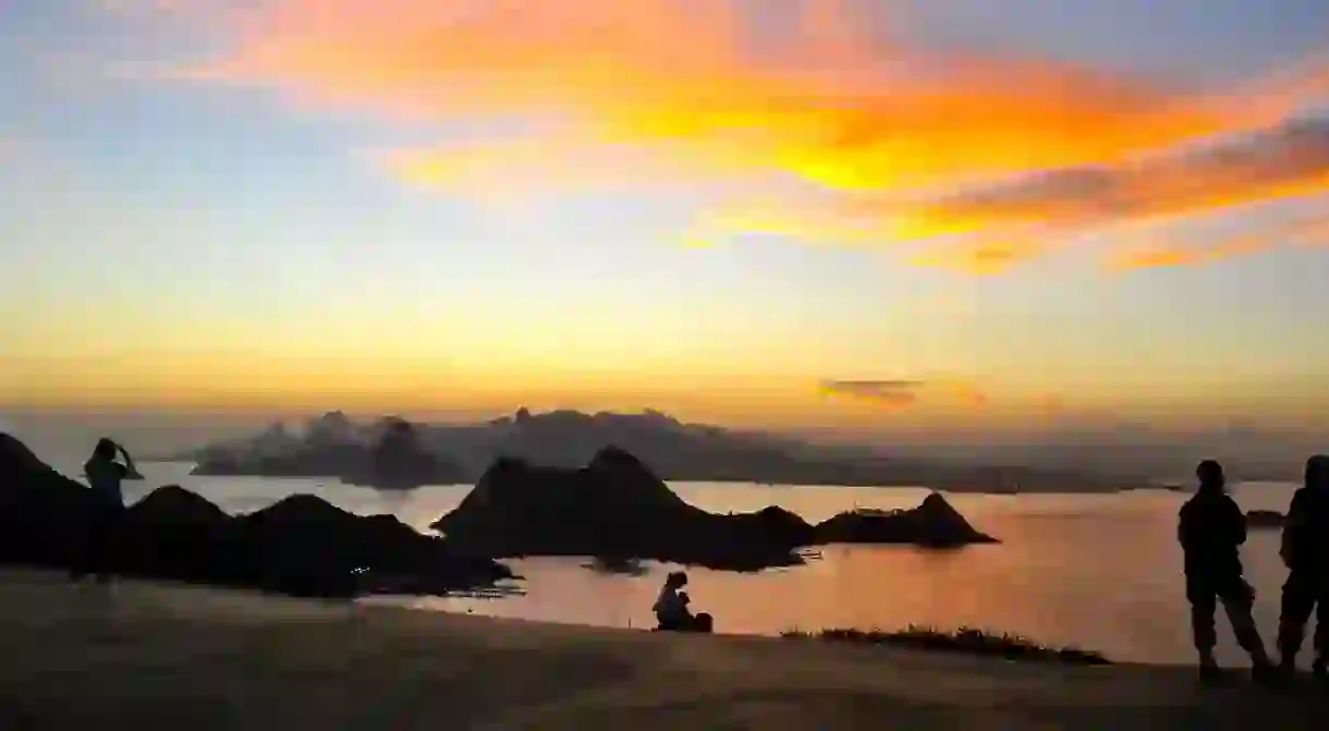 Sunset from Parque da Cidade Niteroi