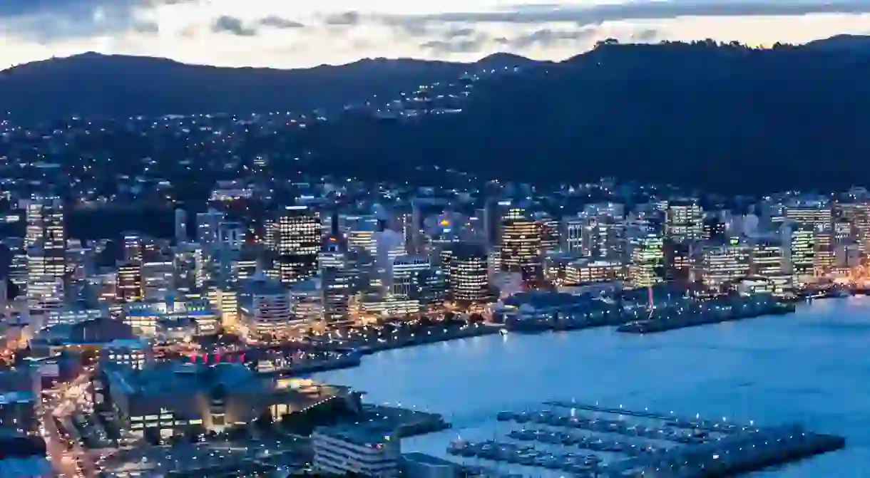 Wellington City at Dusk