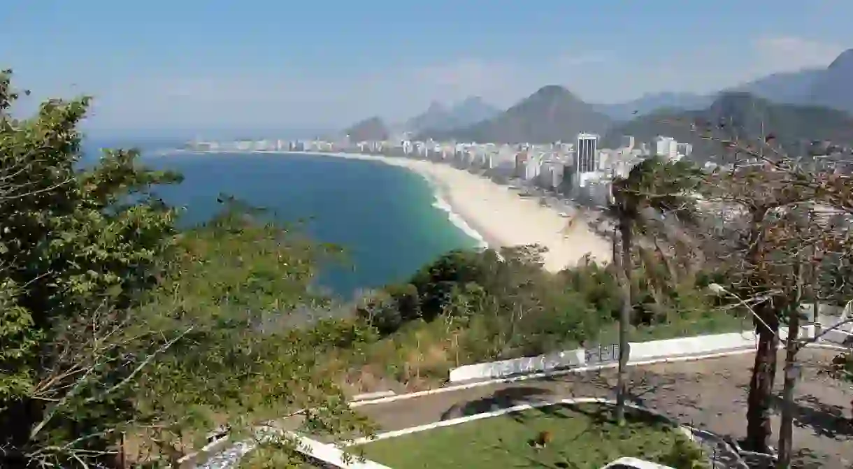 The view from Leme Fort