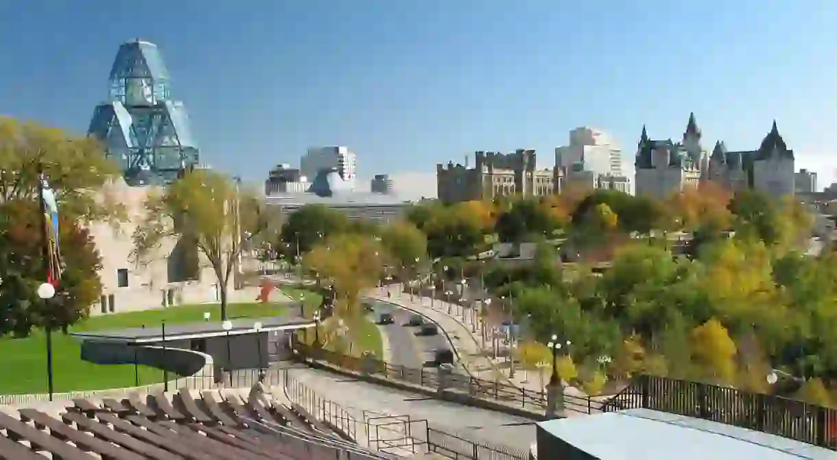 Ottawa as seen from Port Champlain