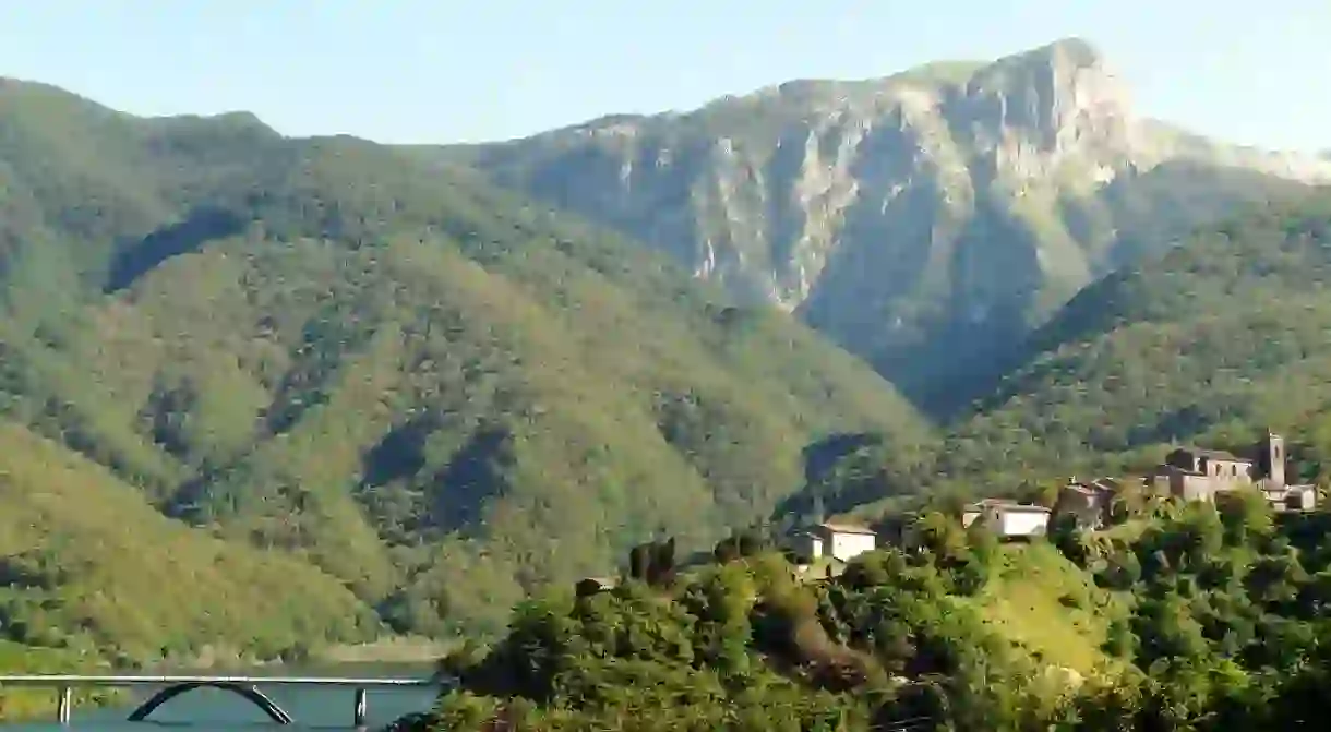 The town of Vagli di Sotto