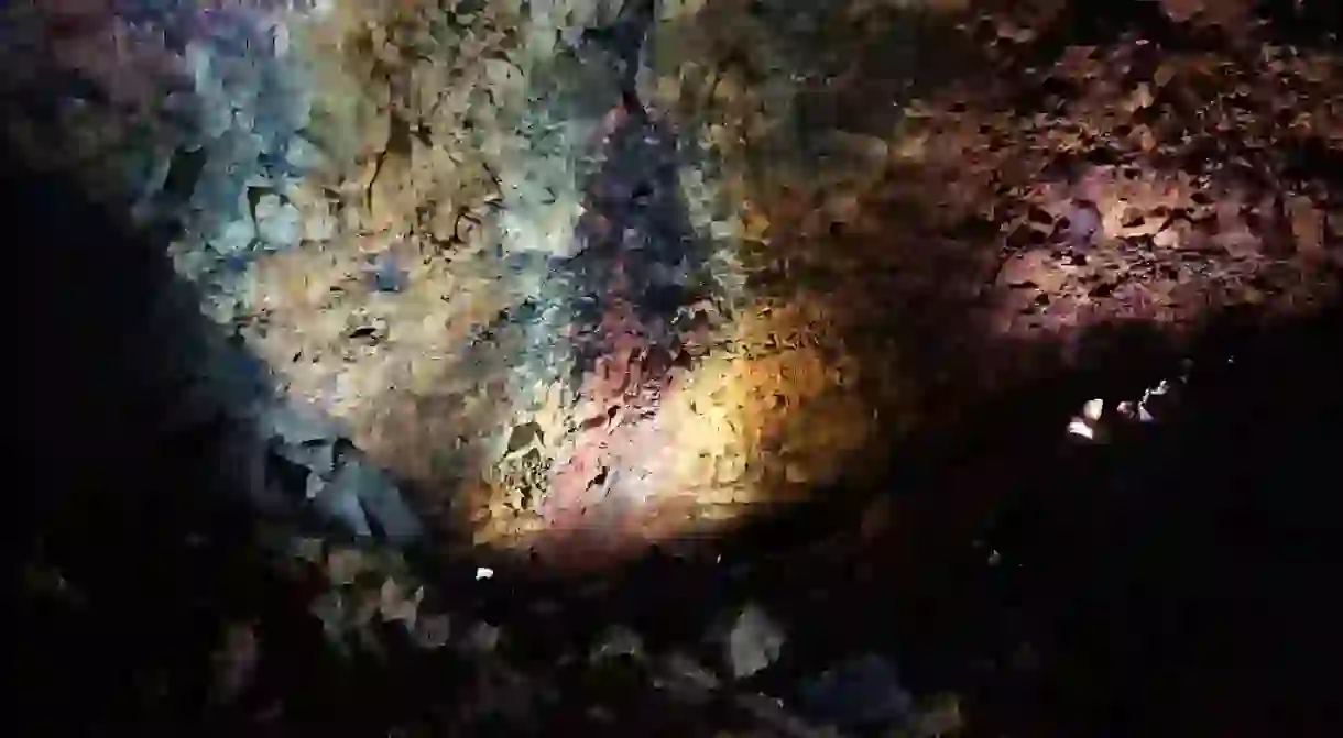 Inside a Volcano