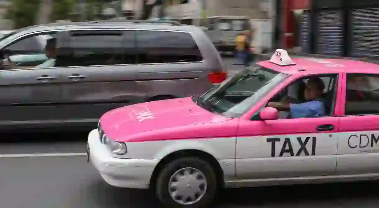 Mexico City’s trademark pink taxis are getting an upgrade