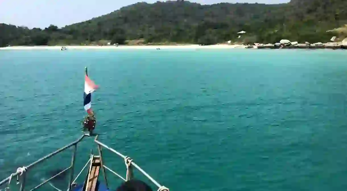 Boating off Pattaya