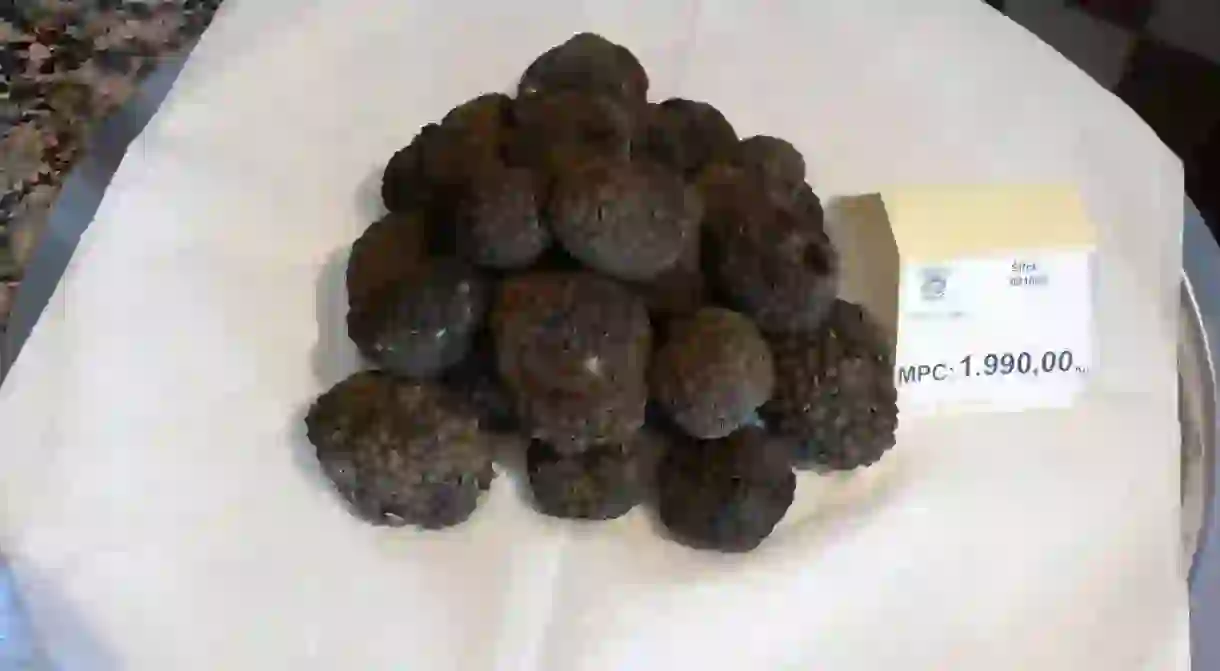 Istrian Black Truffles by Heather Cowper