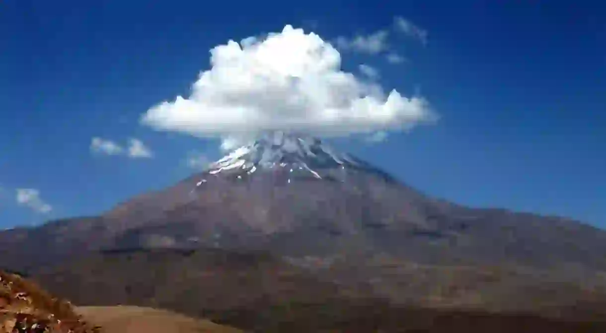 Mount Damavand, the symbol of Iran