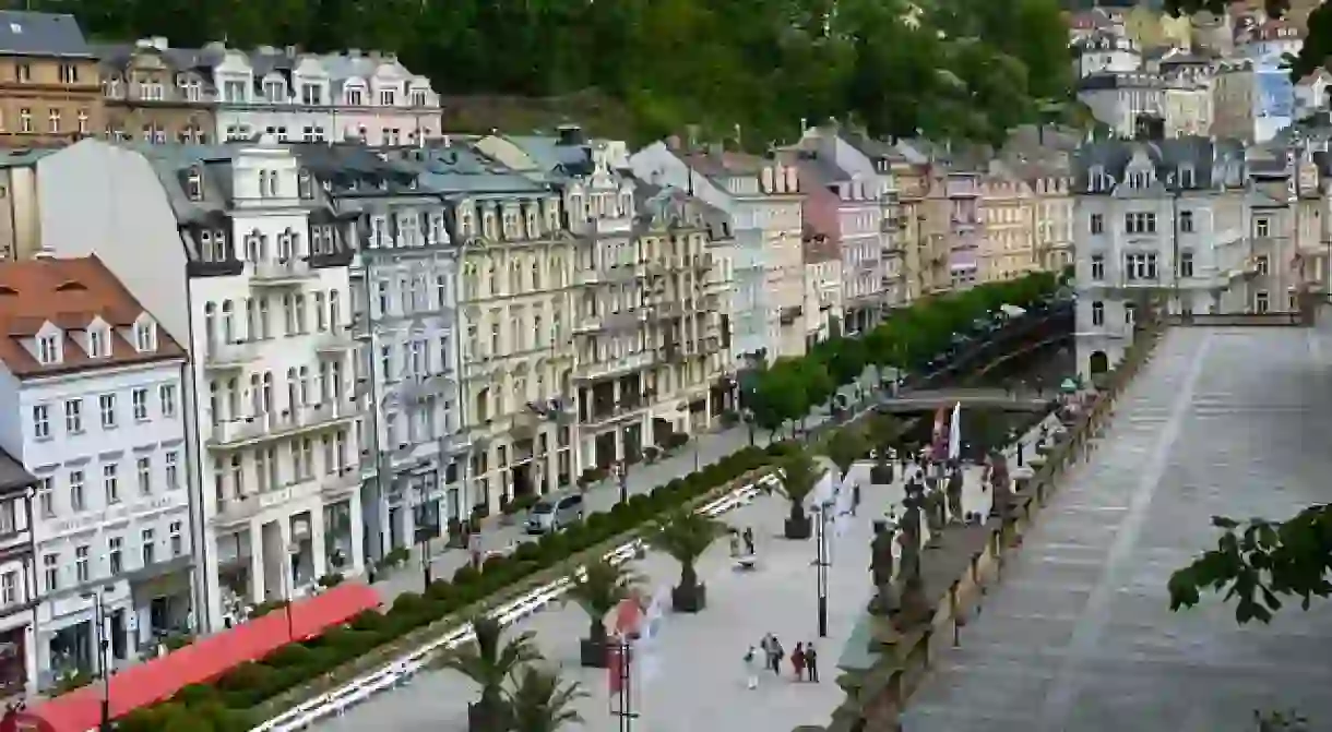 Downtown Karlovy Vary /