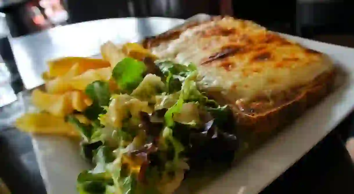 The Croque Monsieur is a French staple and delicious