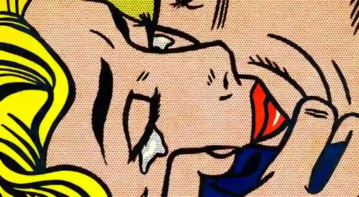 Roy Lichtenstein The Kiss