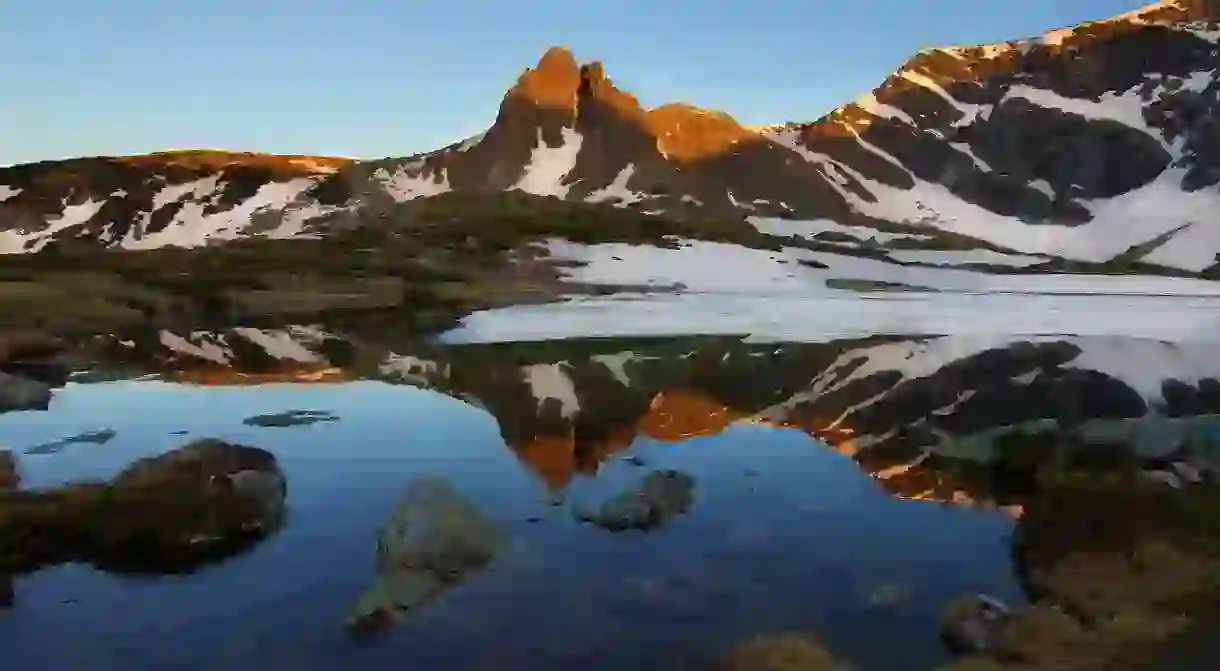 The Twin Lake in Rila