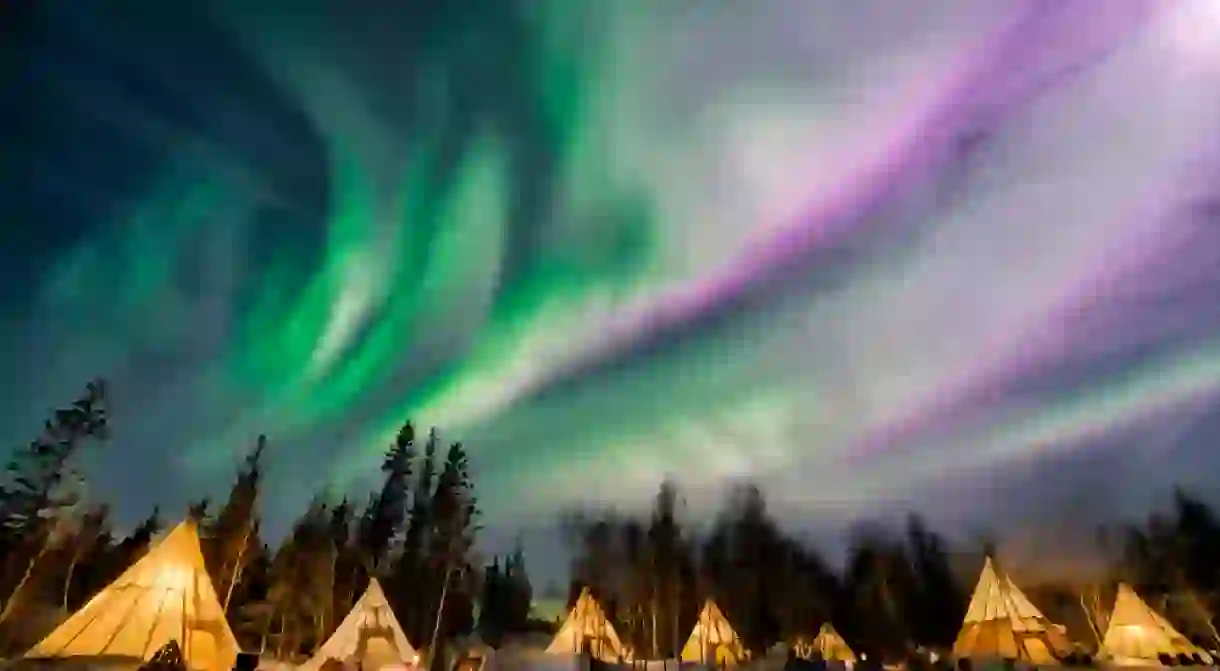 Aurora Village in Yellowknife