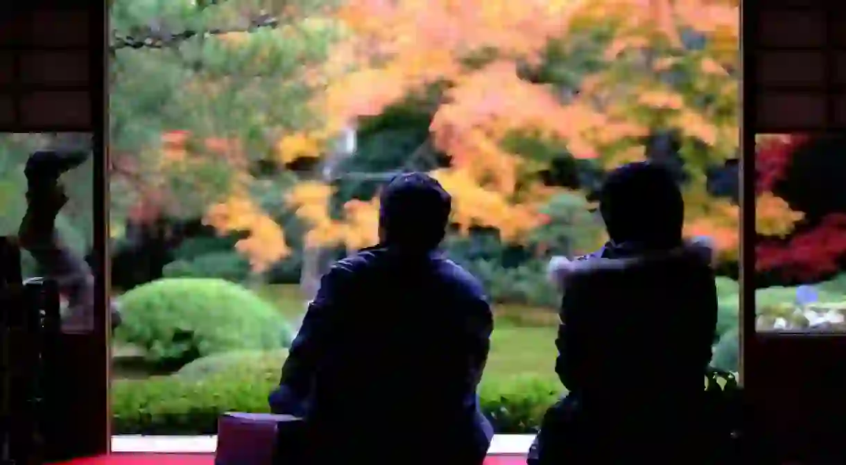 Autumn Garden in Kyoto