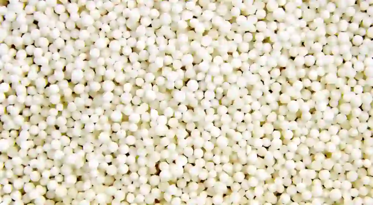 Tapioca pearls /