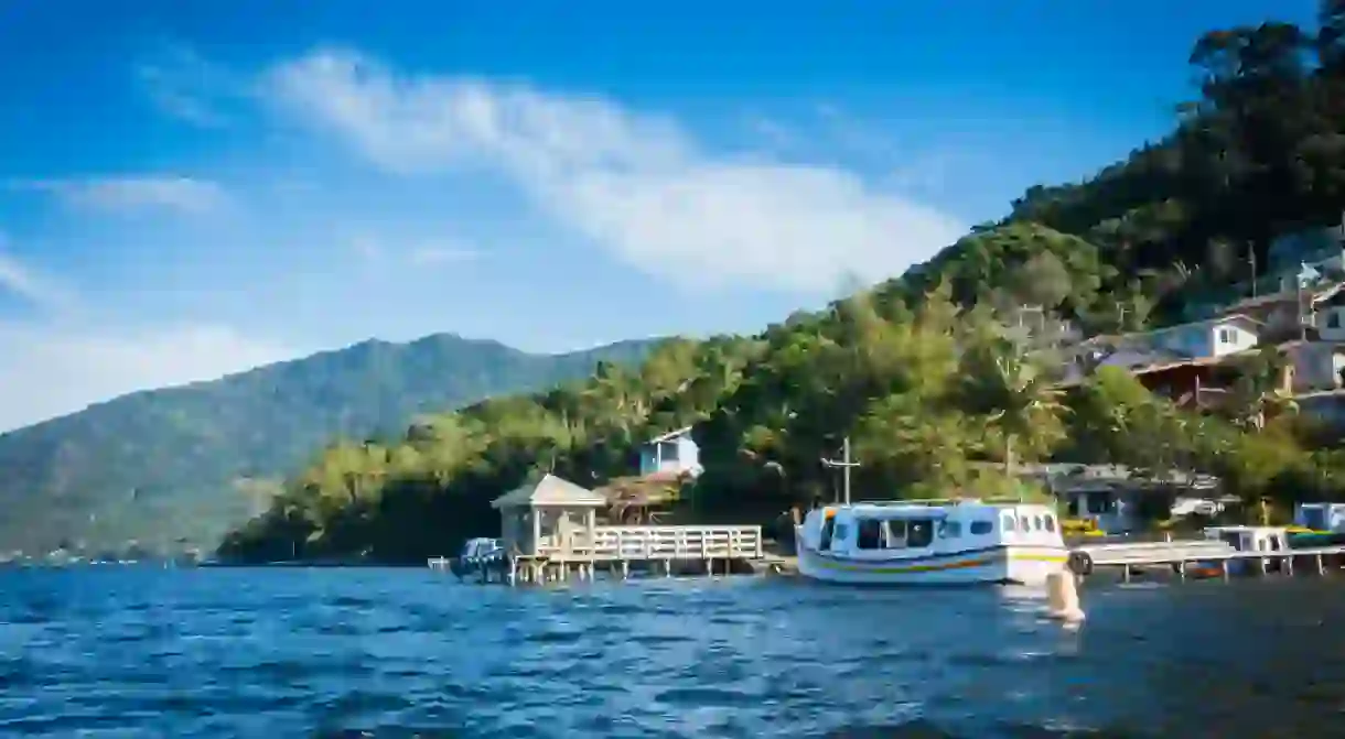 Costa da Lagoa. Lagoa da Conceicao, Florianopolis, Brazil