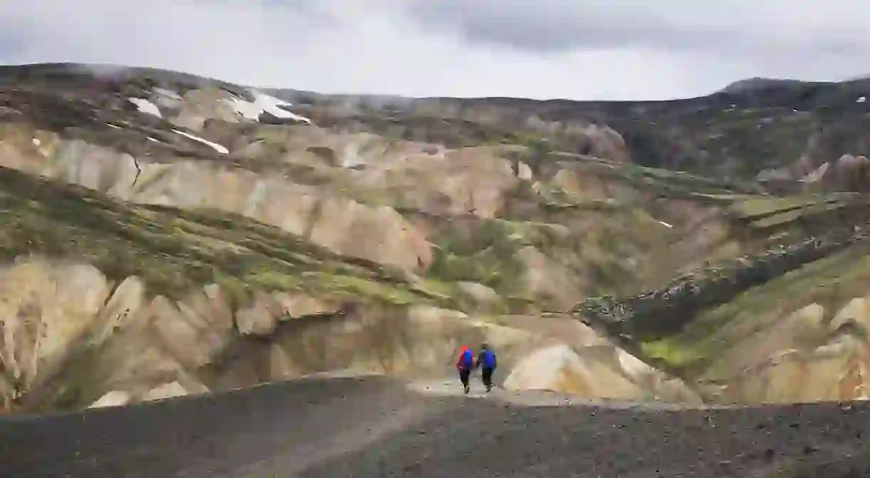 Hiking in Iceland