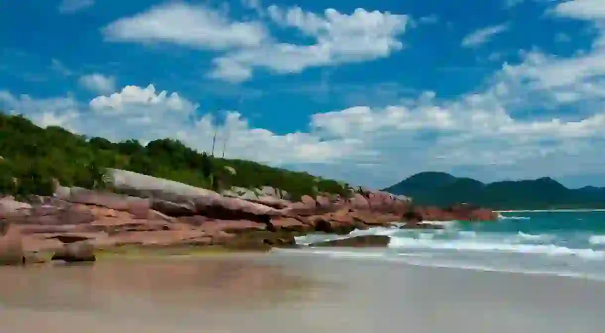 Beach in Florianópolis Brazil