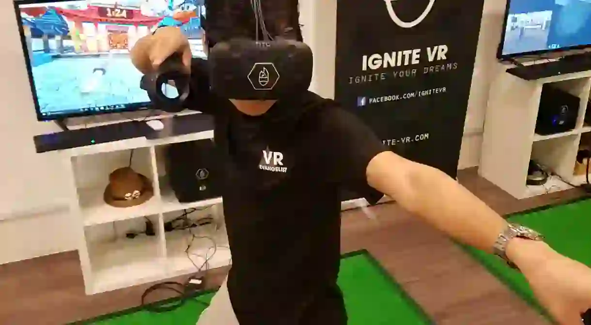 Courtesy of IGNITE VR Arcade