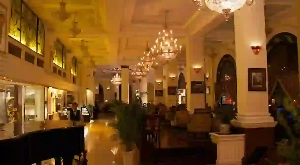 Inside Hotel Majestic