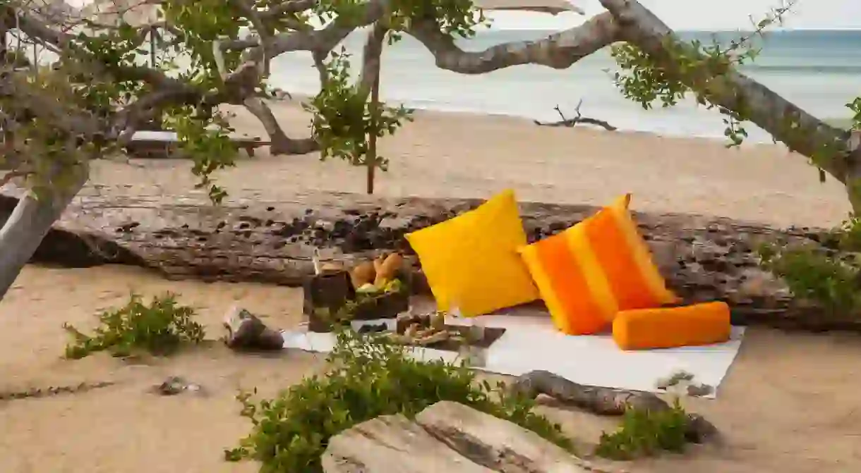 Picnics by the ocean at Jungle Beach by Uga Escapes.