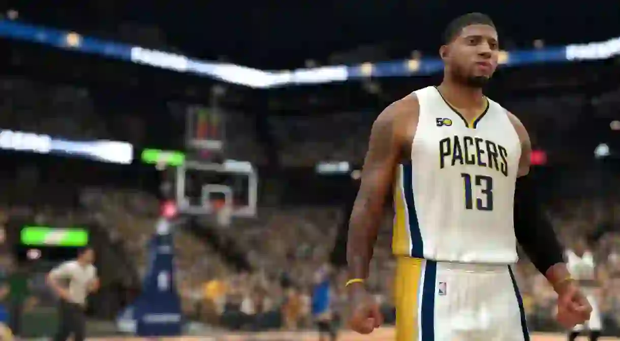 A still from NBA 2K17.