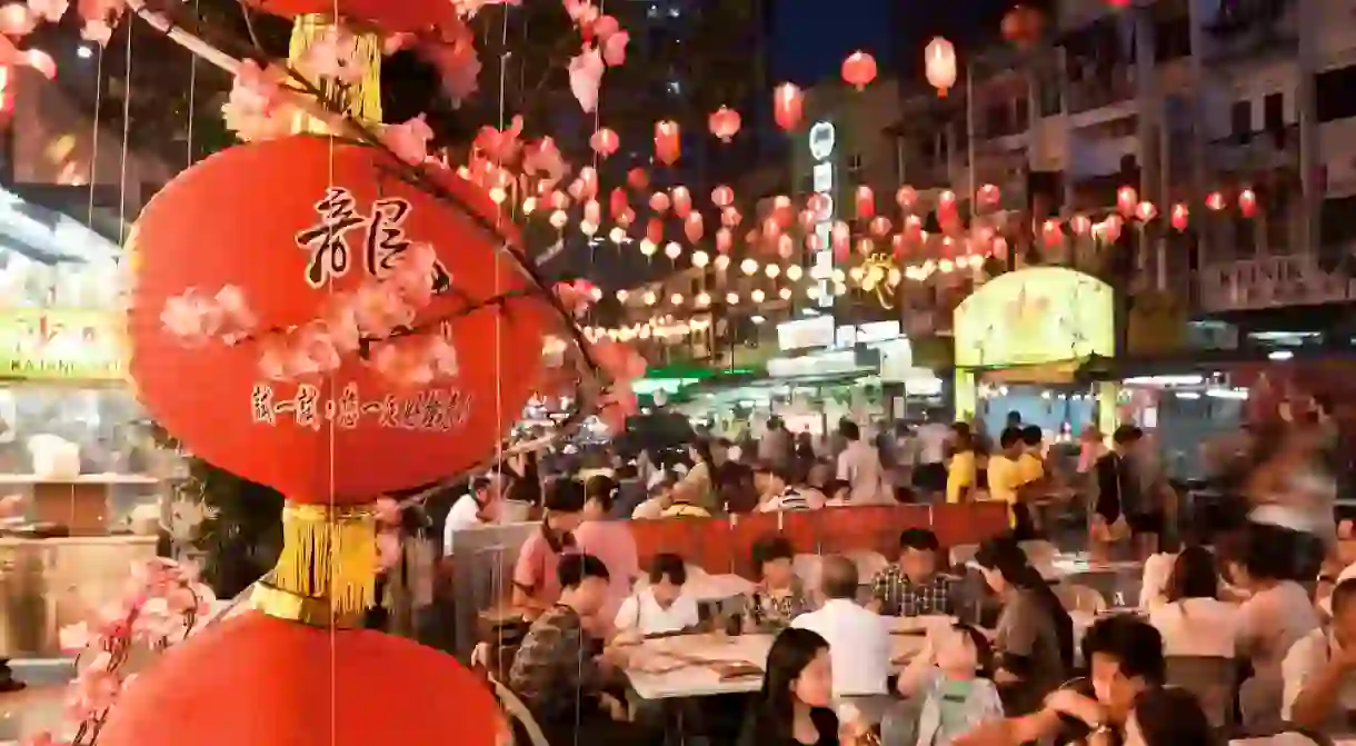 Street food on Jalan Alor