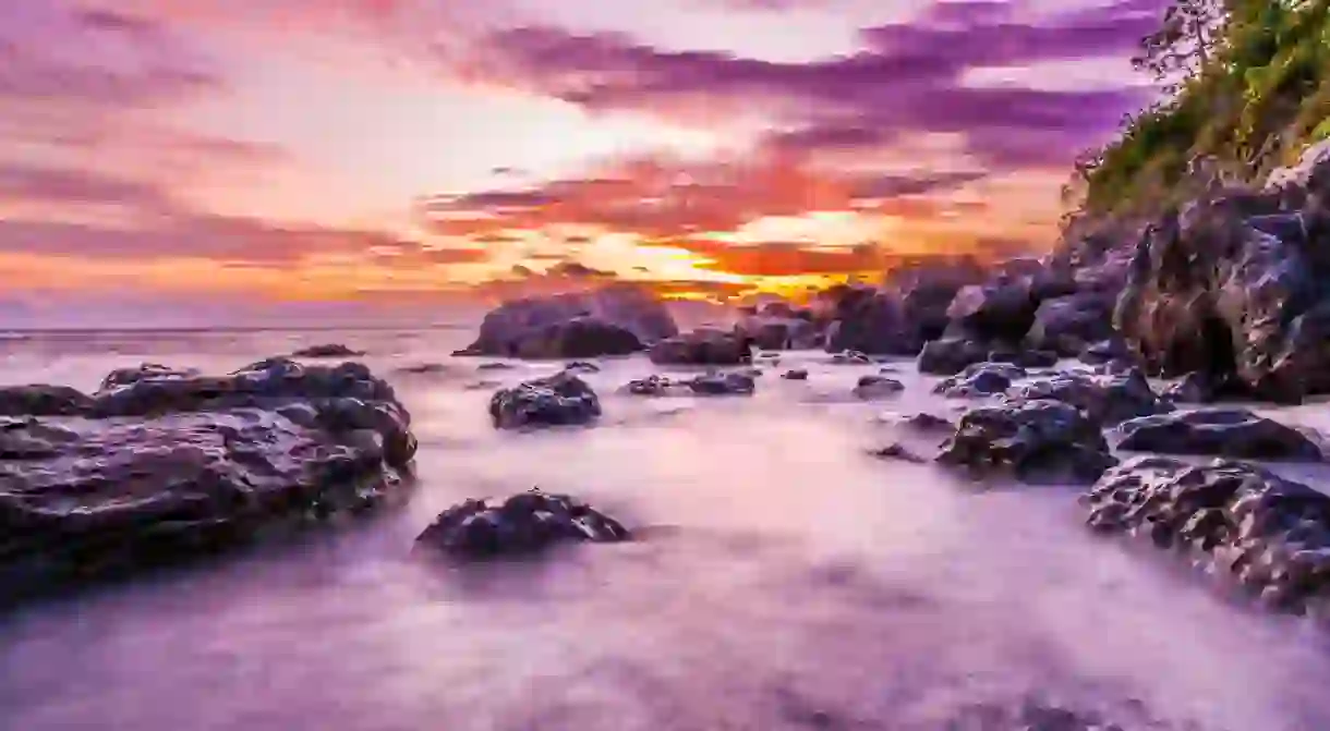 Sunset on the Mamanuca Islands, Fiji