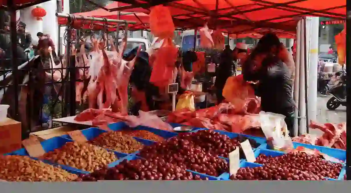 Muslim Market in Shanghai