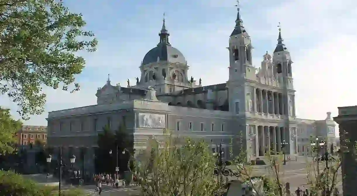 The Almudena Cathedral in Madrid