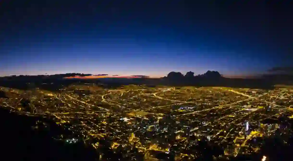 Bogota at dawn