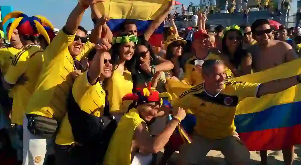 Colombian Football Celebrations