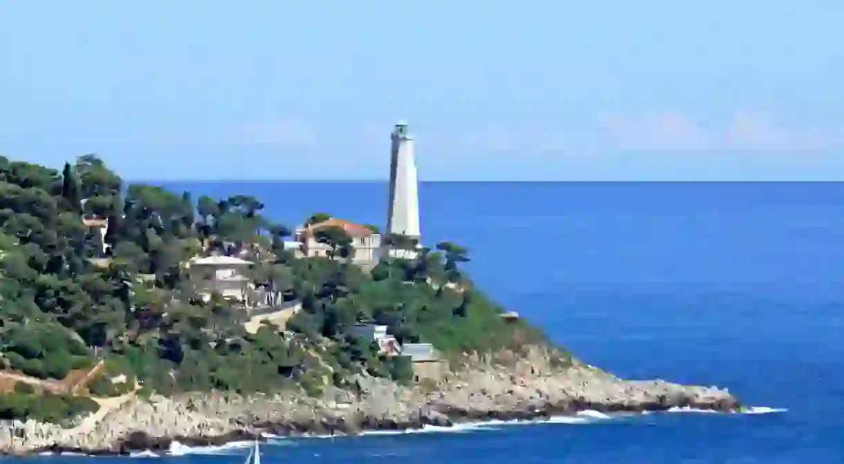 The Cap Camarat lighthouse in St Tropez has a wonderful history and offers amazing views over the sea