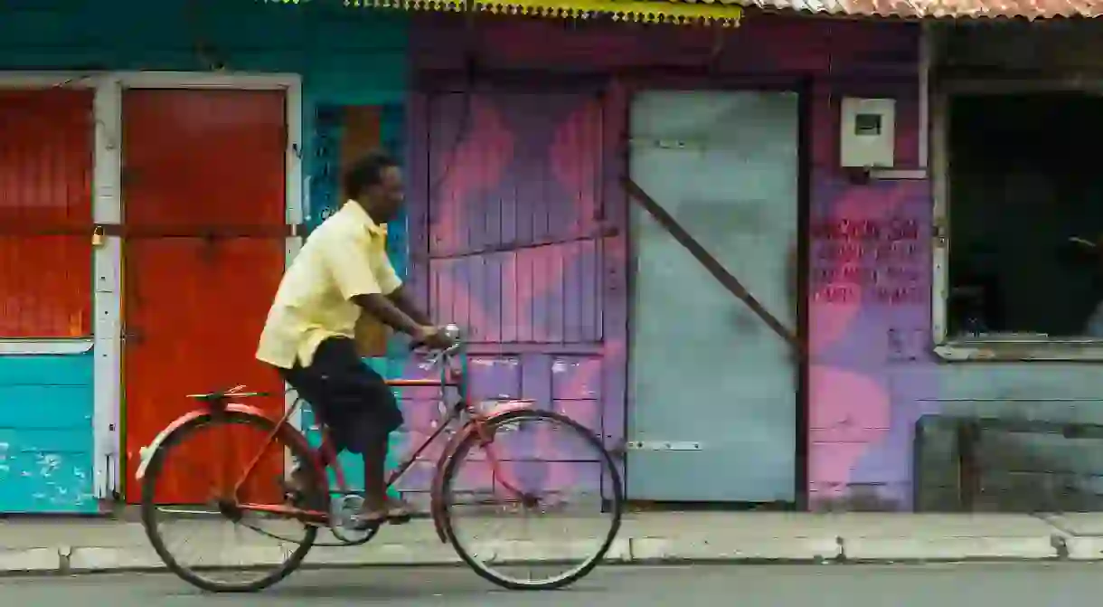 Storefront in Mahebourg