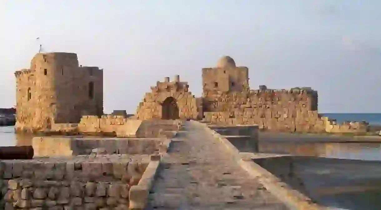 Crusader Sea Castle, Sidon