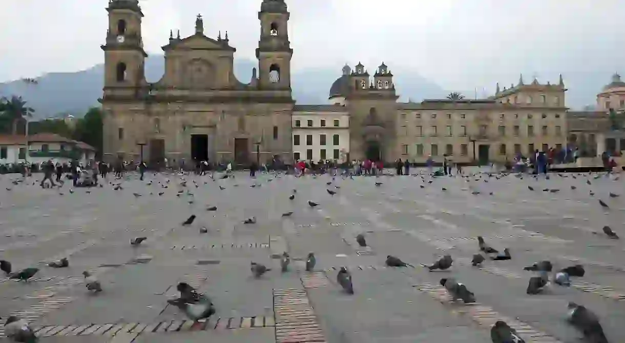 Plaza Bolivar, Bogotá, Colombia