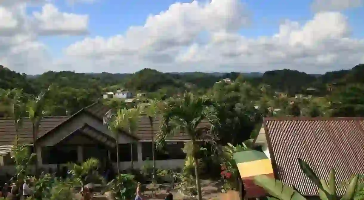 View from Marley Mausoleum, Nine Mile