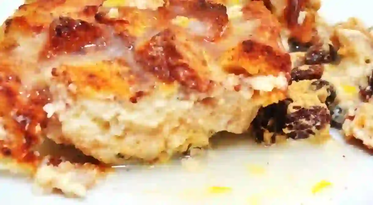 Bread and butter pudding