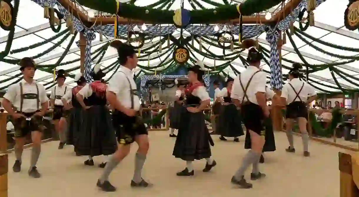 Dancers at Oktoberfest