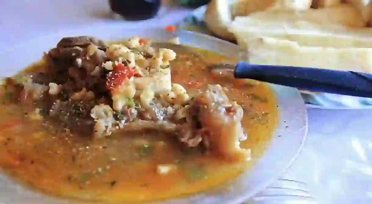 Locro: traditional South American stew in Paraguay