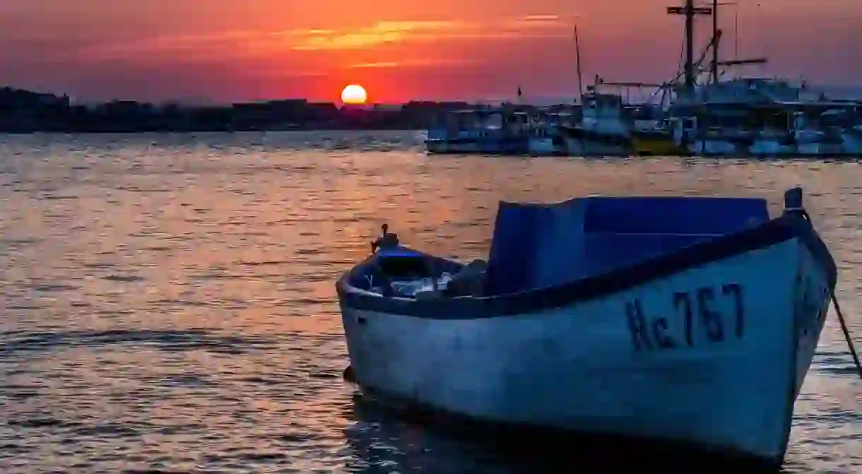 Sunset in Nessebar